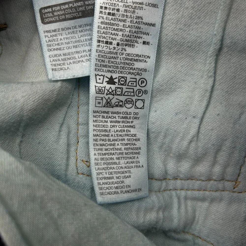 Levi's 514 Straight Fit Jeans Men's Size 40 X 32 Mid Rise Medium Wash Denim